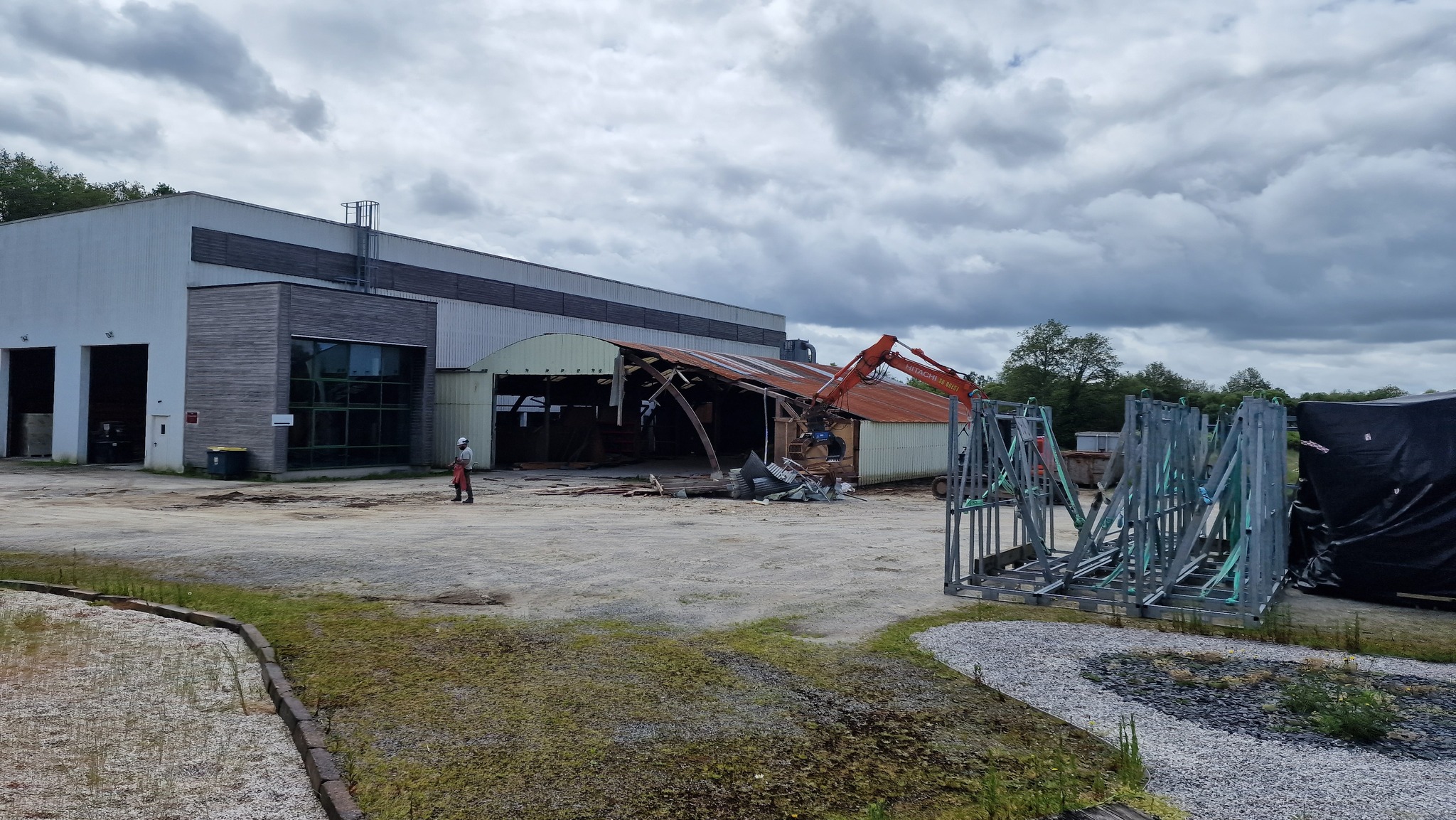 Agrandissement de notre atelier