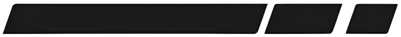 Bandeau esthétique noir